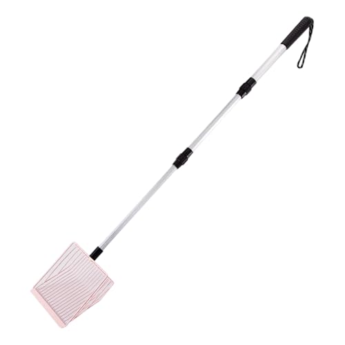 Zqxnt Katzenstrauder Schaufel Glattes Metall Sifter Hollow Shovel Metallgriff Poop Sifting Kätzchen Poop Scooper Geflügelschaufel von Zqxnt