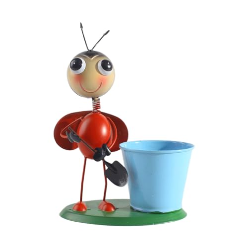 Zqxnt Kreative Metallblumentöpfe Sukkulenten Pflanzen Töpfe Hausdekorationen Bienen Tierdekorationen Rasen Freien Skulptur Metall Zqxnt Kreative Metallblumentöpfe Sukkulenten Pflanzen Töpfe Hausdekorationen Bienen Tierdekorationen Rasen Freien Skulptur Metall von Zqxnt