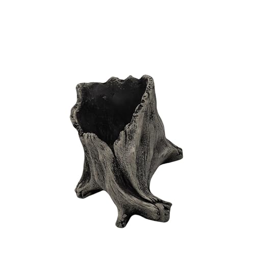 Zqxnt Künstliche Treibholz Sukkulenten Pflanzer Rustiker Kaktusblüten Für Kleine Pflanzenblumen Arrangieren Baumstümpfen Skulpturharzbaumstümpfen Skulptur Skulptur von Zqxnt