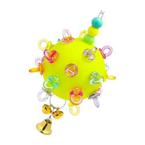 Zqxnt Lebendigkeit Farbinteraktion Papagei Kauenspielzeug Mit Glocken Kaubare Kugel Für Vogelstress Reduzieren Mentale Stimulation Vogelkäfigzubehör Zqxnt Lebendigkeit Farbinteraktion Papagei Kauenspielzeug Mit Glocken Kaubare Kugel Für Vogelstress Reduzieren Mentale Stimulation Vogelkäfigzubehör von Zqxnt