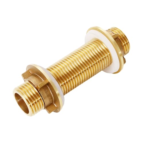 Zqxnt Messing Bulkhead Adapter Anpassung Sicherer Wasseranschluss Für Verschiedene Rohrdurchmesser Schnelle Reparaturen Und Wartung Korrosionsbeständiger Messing Zqxnt Messing Bulkhead Adapter Anpassung Sicherer Wasseranschluss Für Verschiedene Rohrdurchmesser Schnelle Reparaturen Und Wartung Korrosionsbeständiger Messing von Zqxnt