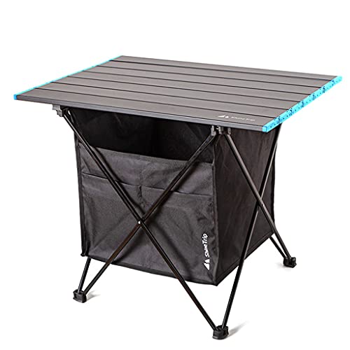 Zqxnt Outdoor Picknick Klapptisch Tragbares Faltbare Aluminiumlegierung Campingschreibtisch von Zqxnt