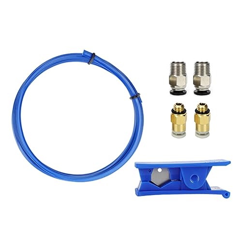 Zqxnt PTFE Schläuche Und Pneumatische Armaturen Sowie Rohrschneider Für 3D Druckerzubehör Dicht Zqxnt PTFE Schläuche Und Pneumatische Armaturen Sowie Rohrschneider Für 3D Druckerzubehör Dicht von Zqxnt
