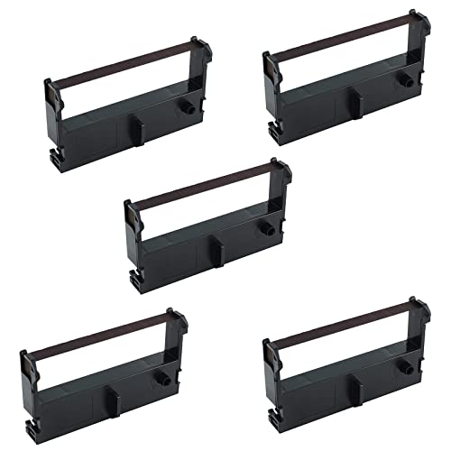 Zqxnt Packung Von 5 Druckerbandkassetten Bandhaltern Ersatz Für ERC39/ERC43/MT311/M U310/11/312/M V110/MU115/6040T von Zqxnt