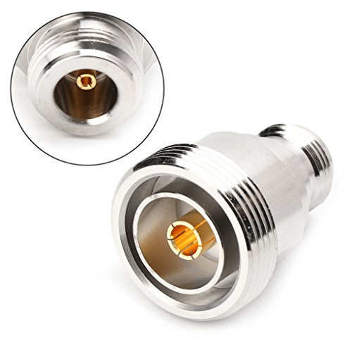 Zqxnt RF Mikrowellen Koaxialadapter L29 7/16 DIN Weiblich N Weibliche Anschlussverbindungslinie Datenleitungspaket Datenleitungsspeicherbeutel Stromkabel Verlängerungskabel Adapterkabel Computerkabel von Zqxnt