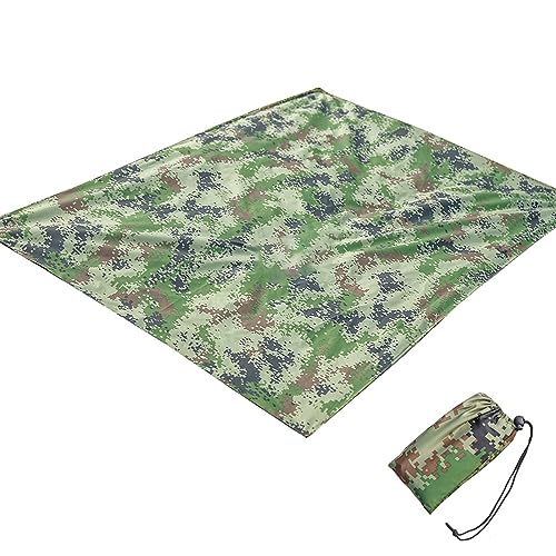 Zqxnt Sandfeste Stranddecke Campingmatte wasserdichte Picknicksdecke Mit Wasserdichtem Telefonbeutel Waschbar Teppiche Für Reisewanderung von Zqxnt
