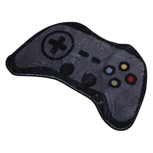 Zqxnt Schwarzes Gamepad Badezimmer Matte Weich Absorbierende Nicht Überrutschte Teppich Für Schlafzimmer Oder Bodenpelzteppich Nicht Überrutschen Waschmatten Waschbarer Badezimmer Teppich von Zqxnt