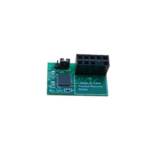 Zqxnt TPM2.0 Verschlüsselungssicherheitsausschütze Remote Karte Upgraded SPI TPM2.0 Processor Board 10Pin Board Für Supermicro Motherboards Zqxnt TPM2.0 Verschlüsselungssicherheitsausschütze Remote Karte Upgraded SPI TPM2.0 Processor Board 10Pin Board Für Supermicro Motherboards von Zqxnt