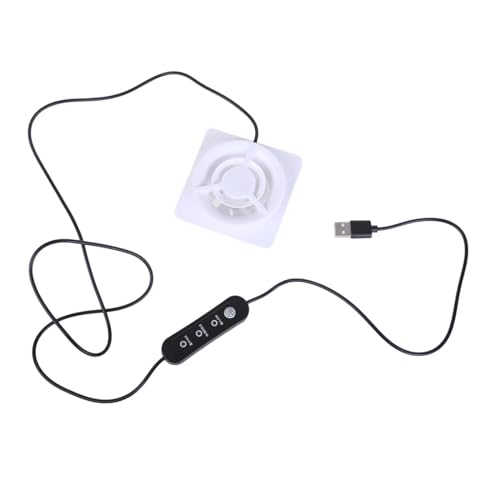 Zqxnt USB Lüftungsventilator 3 Geschwindigkeitsabluftlüfter Für Hundehäuser Toiletten von Zqxnt