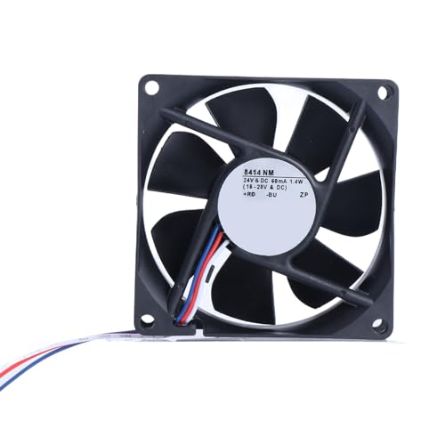 Zqxnt Wechselrichterkühler 8414 Nm 80x80x25mm 24 V 60 1.4W 3Pin 8 cm Wechselrichter Drive Lüfter Für Wechselrichter Lüfter von Zqxnt