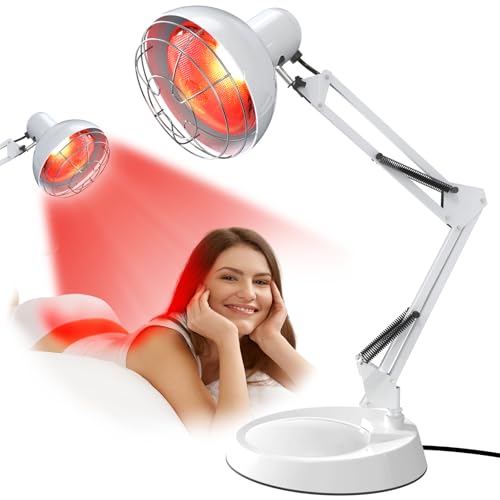 Zrwuldu Infrarotlampe Wärmelampe 100 watt Rotlichtlampe Infrarotlicht Table Infrarotlichtlampe Rotlicht Strahler Infrarotleuchte Wärmestrahler mit Timer Tragbarer Heimgebrauch mit Infrarotlicht Zrwuldu Infrarotlampe Wärmelampe 100 watt Rotlichtlampe Infrarotlicht Table Infrarotlichtlampe Rotlicht Strahler Infrarotleuchte Wärmestrahler mit Timer Tragbarer Heimgebrauch mit Infrarotlicht von Zrwuldu