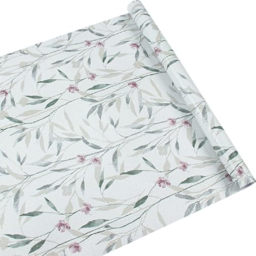 Zspoly Selbstklebende Tapete Weiße Blumentapete 45×1000cm Vintage Klebefolie Blätter und Blumen Selbstklebende Tapete Selbstklebende wasserdichte Wandmöbel Vinyl Möbelfolien Zspoly Selbstklebende Tapete Weiße Blumentapete 45×1000cm Vintage Klebefolie Blätter und Blumen Selbstklebende Tapete Selbstklebende wasserdichte Wandmöbel Vinyl Möbelfolien von Zspoly