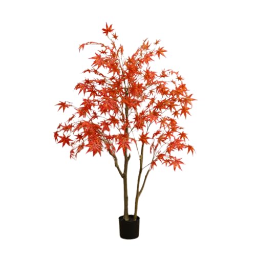 Zstar Herbstahorn Kunstbaum, 150cm Doppelpol Künstliche Pflanzen Groß Ahorn Ahornbaum Innendekoration Künstlicher Herbstbaum im Topf für Bauernhaus, Zuhause, Hochzeit Zstar Herbstahorn Kunstbaum, 150cm Doppelpol Künstliche Pflanzen Groß Ahorn Ahornbaum Innendekoration Künstlicher Herbstbaum im Topf für Bauernhaus, Zuhause, Hochzeit von Zstar