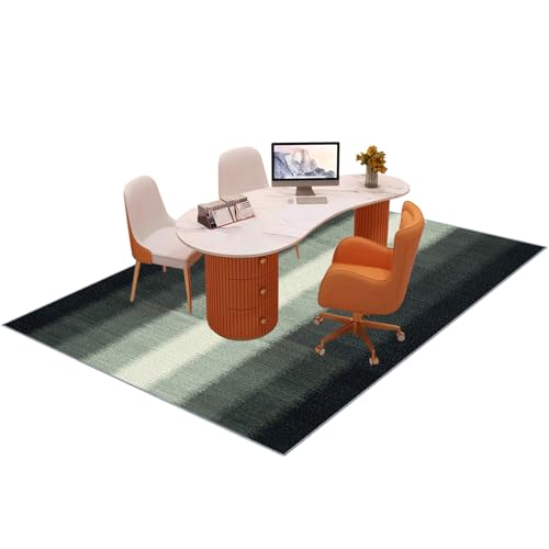 Bodenschutzmatte, Gaming Teppich, Rutschfester Mehrzweck-Stuhlteppich für zu Hause, Bürostuhl Unterlage, Schreibtischstuhl Unterlage, Stuhlmatte für Hartholzböden, Laminat, Parkett 160 x 180 cm Bodenschutzmatte, Gaming Teppich, Rutschfester Mehrzweck-Stuhlteppich für zu Hause, Bürostuhl Unterlage, Schreibtischstuhl Unterlage, Stuhlmatte für Hartholzböden, Laminat, Parkett 160 x 180 cm von Zteiuqx