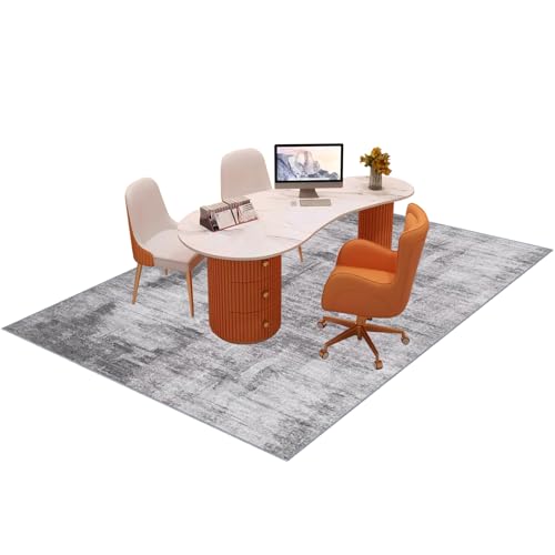 Bodenschutzmatte Bürostuhl, rutschfest Bürostuhl Unterlage, Schreibtischstuhl Unterlage, Bodenschutzmatte für Hartböden, Stuhlunterlage für Harten Boden, Laminat und Fliesen 80 x 120 cm Bodenschutzmatte Bürostuhl, rutschfest Bürostuhl Unterlage, Schreibtischstuhl Unterlage, Bodenschutzmatte für Hartböden, Stuhlunterlage für Harten Boden, Laminat und Fliesen 80 x 120 cm von Zteiuqx