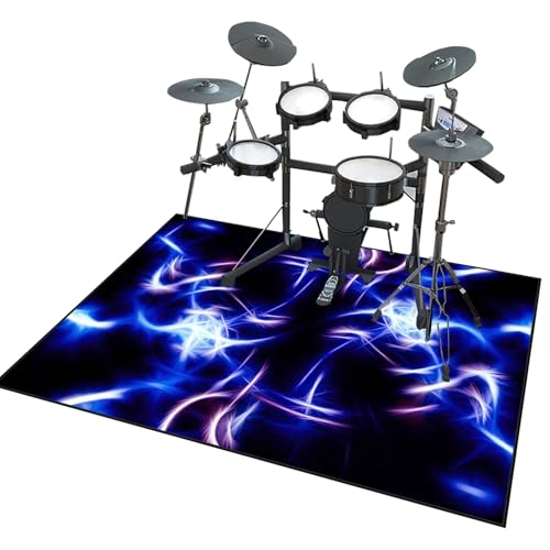 Zteiuqx 130 x 100 cm Drum Teppich Schlagzeugteppich rechteckiges Trommelteppich Schallschutz Akustik Schlagzeug Teppich Professionelles Elektronisches Jazz Schlagzeug Kit Drumteppich Zteiuqx 130 x 100 cm Drum Teppich Schlagzeugteppich rechteckiges Trommelteppich Schallschutz Akustik Schlagzeug Teppich Professionelles Elektronisches Jazz Schlagzeug Kit Drumteppich von Zteiuqx
