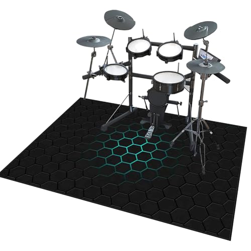 Zteiuqx 230 x 180 cm Drum Teppich Schlagzeugteppich rechteckiges Trommelteppich Schallschutz Akustik Schlagzeug Teppich Professionelles Elektronisches Jazz Schlagzeug Kit Drumteppich Zteiuqx 230 x 180 cm Drum Teppich Schlagzeugteppich rechteckiges Trommelteppich Schallschutz Akustik Schlagzeug Teppich Professionelles Elektronisches Jazz Schlagzeug Kit Drumteppich von Zteiuqx