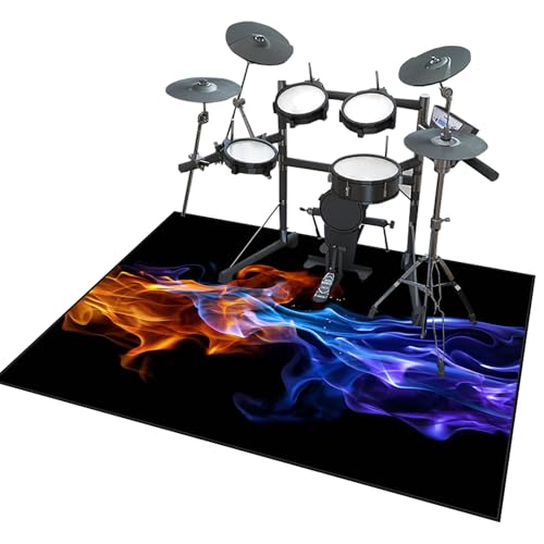 Zteiuqx 230 x 180 cm Drum Teppich Schlagzeugteppich rechteckiges Trommelteppich Schallschutz Akustik Schlagzeug Teppich Professionelles Elektronisches Jazz Schlagzeug Kit Drumteppich Zteiuqx 230 x 180 cm Drum Teppich Schlagzeugteppich rechteckiges Trommelteppich Schallschutz Akustik Schlagzeug Teppich Professionelles Elektronisches Jazz Schlagzeug Kit Drumteppich von Zteiuqx