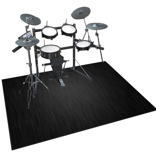 Zteiuqx Schalldicht Teppiche Drum-Teppich Schlagzeugteppich Schallschutz Teppich Schallschutzmatte rutschfeste Trommelmatte für E Drum Schlagzeug Elektronisch Snare Teppich Snare Drum Rug 120 x 70 cm Zteiuqx Schalldicht Teppiche Drum-Teppich Schlagzeugteppich Schallschutz Teppich Schallschutzmatte rutschfeste Trommelmatte für E Drum Schlagzeug Elektronisch Snare Teppich Snare Drum Rug 120 x 70 cm von Zteiuqx