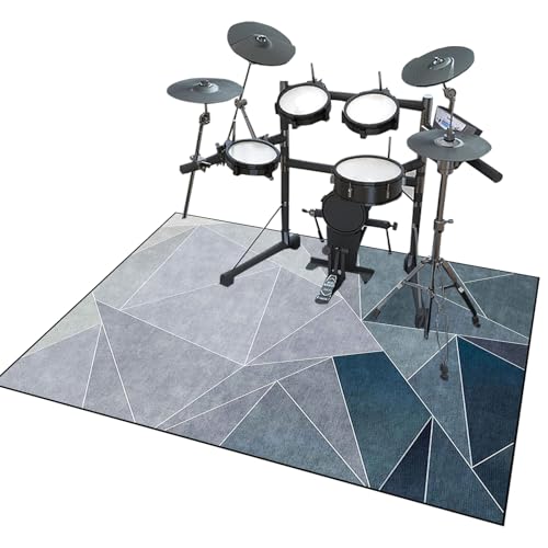 Zteiuqx Schallschutzmatte, Elektrisches Schlagzeug Antivibrationsmatten, Professioneller Drum Teppich, rutschfeste Trommelmatte, Schalldicht Teppiche für Bass Snare Drum 210 x 180 cm Zteiuqx Schallschutzmatte, Elektrisches Schlagzeug Antivibrationsmatten, Professioneller Drum Teppich, rutschfeste Trommelmatte, Schalldicht Teppiche für Bass Snare Drum 210 x 180 cm von Zteiuqx