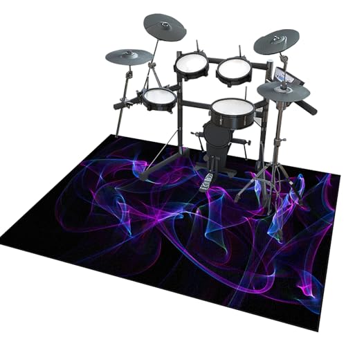 Zteiuqx Schlagzeug Teppich, rutschfest Drum Teppich Matte Innen und Außen, Schallschutz Akustik Teppich Schallschutzteppich, Elektronisches Jazz Schlagzeug Kit für Bass Snare Drum 230 x 200 cm Zteiuqx Schlagzeug Teppich, rutschfest Drum Teppich Matte Innen und Außen, Schallschutz Akustik Teppich Schallschutzteppich, Elektronisches Jazz Schlagzeug Kit für Bass Snare Drum 230 x 200 cm von Zteiuqx