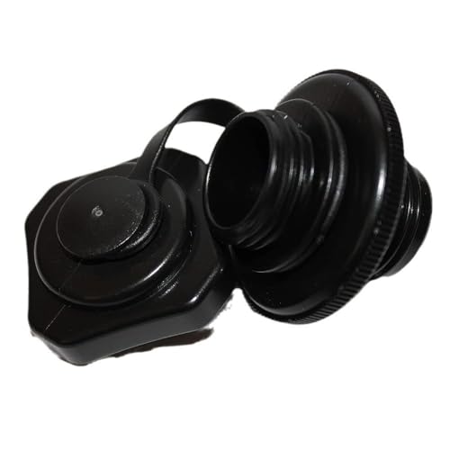 Ztolbriy 1 Stück Ersatz-Ventildeckel für Aufblasbare Badewanne Durchmesser 23,5 Mm Kompatibel mit Bestway Kompatibel mit Lay-Z-Spa Ersatzteil F4C009B Schwarzer Kunststoff von Ztolbriy