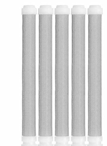 Airless-Sprühpistolenfilterelemente 6 Stück, 60 Mesh Edelstahlfilter für Wagner Airless Farbsprühgeräte, Hochwertige Filtration für gleichmäßige Farbanwendungen，Paint Filter for Spray Gun von Zuahaly