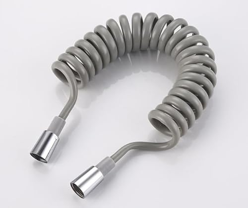 Brauseschlauch, flexibel, 3 m – Schlauch aus Schaumstoff mit Stopfen aus Kupfer, Teleskop-Design, einziehbarer Schlauch für Handbrause, WC und Bidet, Farbe: Weiß, Duschschlauch, WC-Bürste, optimale Brauseschlauch, flexibel, 3 m – Schlauch aus Schaumstoff mit Stopfen aus Kupfer, Teleskop-Design, einziehbarer Schlauch für Handbrause, WC und Bidet, Farbe: Weiß, Duschschlauch, WC-Bürste, optimale von Zuahaly