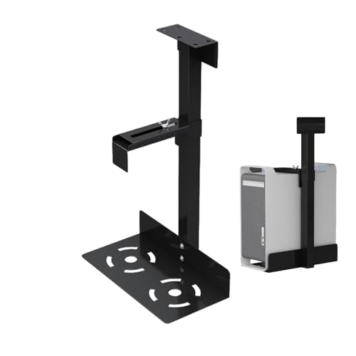 Zuasdvnk CPU-Halterung, Wandhalterung, Computer-Wand- und Untertischhalterung, robuste Wandmontage, PC-Untertischhalterung mit flexibler Höhe und Breite Zuasdvnk CPU-Halterung, Wandhalterung, Computer-Wand- und Untertischhalterung, robuste Wandmontage, PC-Untertischhalterung mit flexibler Höhe und Breite von Zuasdvnk