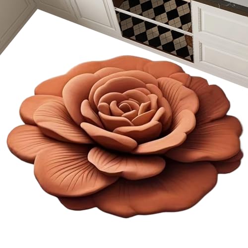 Zuasdvnk Kieselgur Duschmatte – Kieselgur wasserabsorbierende Bodenmatte, rutschfest, 3D-realistisches Blumenmuster, Teppich, 40 x 40 cm, schnell trocknend, für WC, Spa Zuasdvnk Kieselgur Duschmatte – Kieselgur wasserabsorbierende Bodenmatte, rutschfest, 3D-realistisches Blumenmuster, Teppich, 40 x 40 cm, schnell trocknend, für WC, Spa von Zuasdvnk