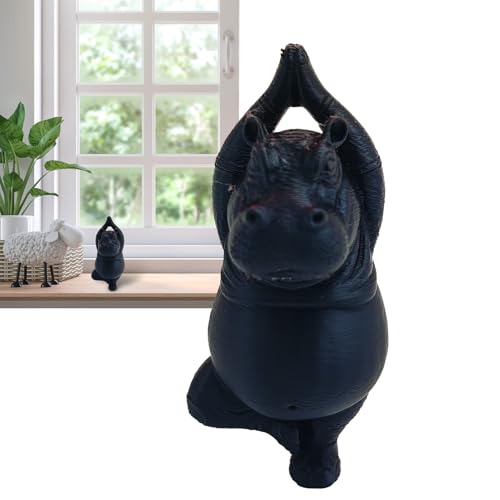 Zubehors Hippo Deko, Meditierender Hippo Tierfigur Tischdekoration, Sammlerstück Wohnaccessoire Geschenkidee Zum Geburtstag Einzugsparty Mitbringsel Tischdekoration Für Wohnzimmer Auto Zubehors Hippo Deko, Meditierender Hippo Tierfigur Tischdekoration, Sammlerstück Wohnaccessoire Geschenkidee Zum Geburtstag Einzugsparty Mitbringsel Tischdekoration Für Wohnzimmer Auto von Zubehors