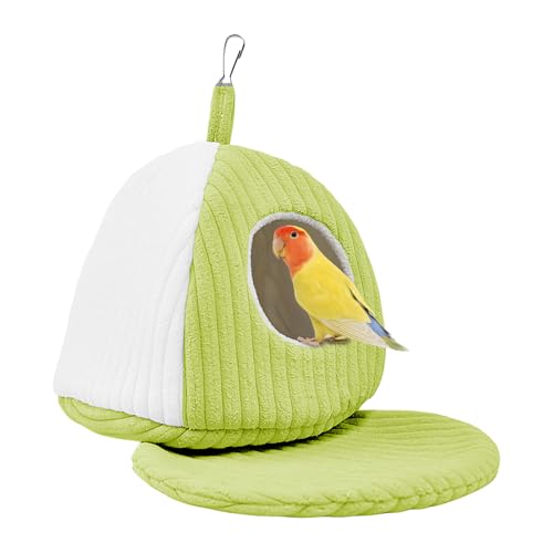 Zubehors Vogelnest - Winterwarmer Unterschlupf Höhle Zubehör | Vogel Nisthaus Bett - Für Innen Außen Kleine Mittelgroße Tiere Wellensittiche Nymphensittiche Zubehors Vogelnest - Winterwarmer Unterschlupf Höhle Zubehör | Vogel Nisthaus Bett - Für Innen Außen Kleine Mittelgroße Tiere Wellensittiche Nymphensittiche von Zubehors
