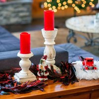 Dekorative Rote Federgirlande Mit Roten Glitzerakzenten Für Weihnachten, Herbstdekor, Thanksgiving, Einzigartiger Urlaub Girlande Zucker® von ZuckerFeatherPlace