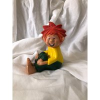 Rar Pumuckllampe, Pumuckl Lampe, Pumuckl, Kobold, Nachtlicht, Pumucklnachtlicht, Kinderlampe, Kinder Kindernachtlicht von Zuckerpuppenladen