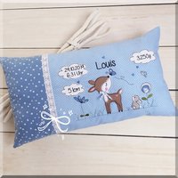 Namenskissen Personalisiertes Kinderkissen Zur Geburt Oder Taufe Geburtskissen Mit Rehkitz Bestickt Und Personalisiert Namenskissen Personalisiertes Kinderkissen Zur Geburt Oder Taufe Geburtskissen Mit Rehkitz Bestickt Und Personalisiert von ZuckerschnutenShop