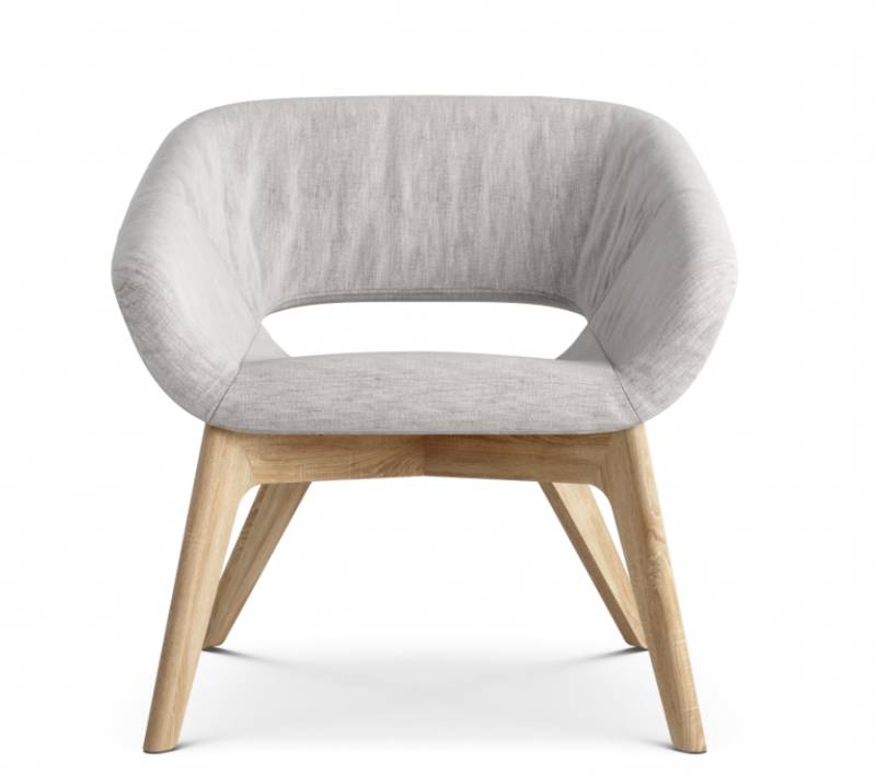 Averio Lounge Sessel Züco-Design mit Holzgestell von Züco