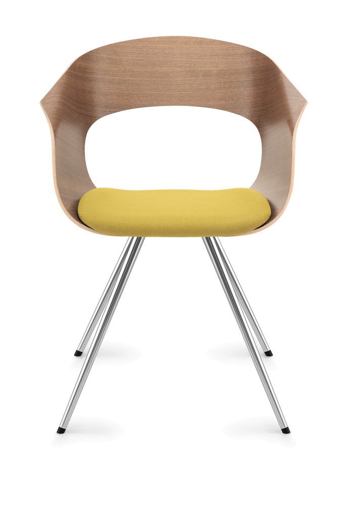 Bonito Konferenzstuhl- Besucherstuhl, Design Züco 4-Fuß Stahl von Züco