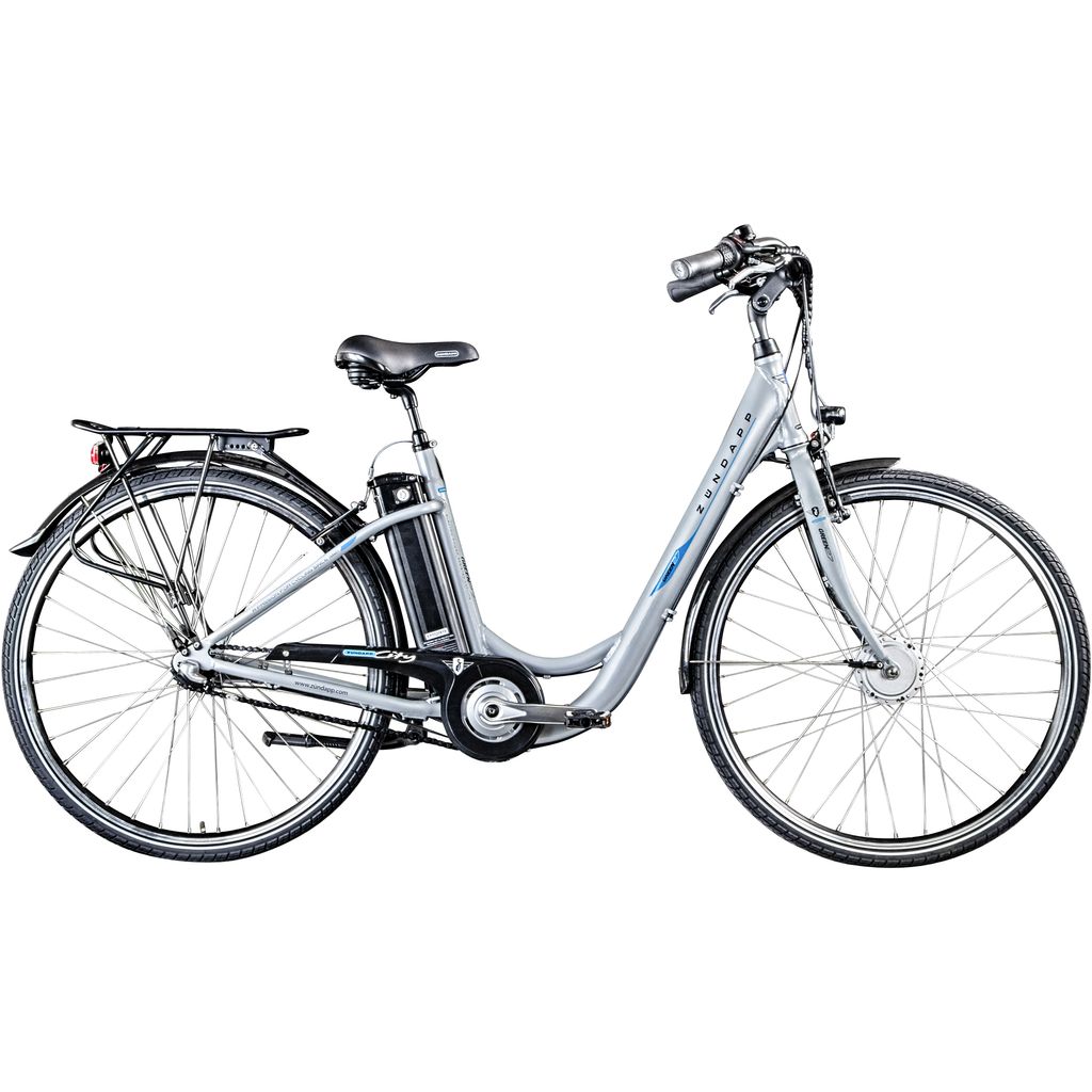 Zündapp E-Bike City Green 2.7 Damen 28 Zoll RH 48cm 3-Gang 374 Wh grau von Zündapp