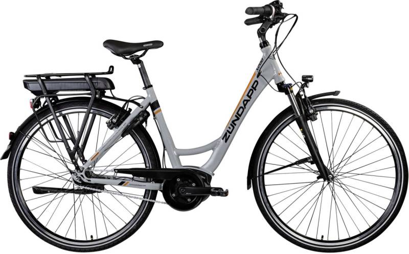 Zündapp E-Bike City X200 28 Zoll 7-Gang 400 Wh silber von Zündapp