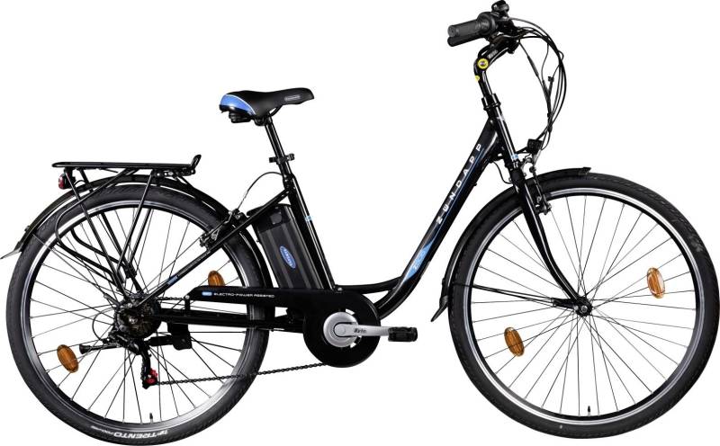 Zündapp E-Bike City Z505 700c 28 Zoll 6-Gang 360 Wh schwarz von Zündapp