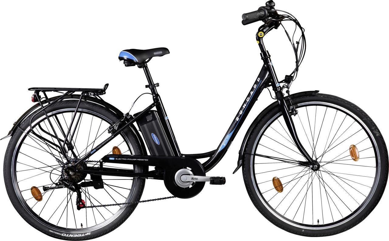 Zündapp E-Bike City Z505 700c Damen 28 Zoll RH 48cm 6-Gang 360 Wh schwarz von Zündapp