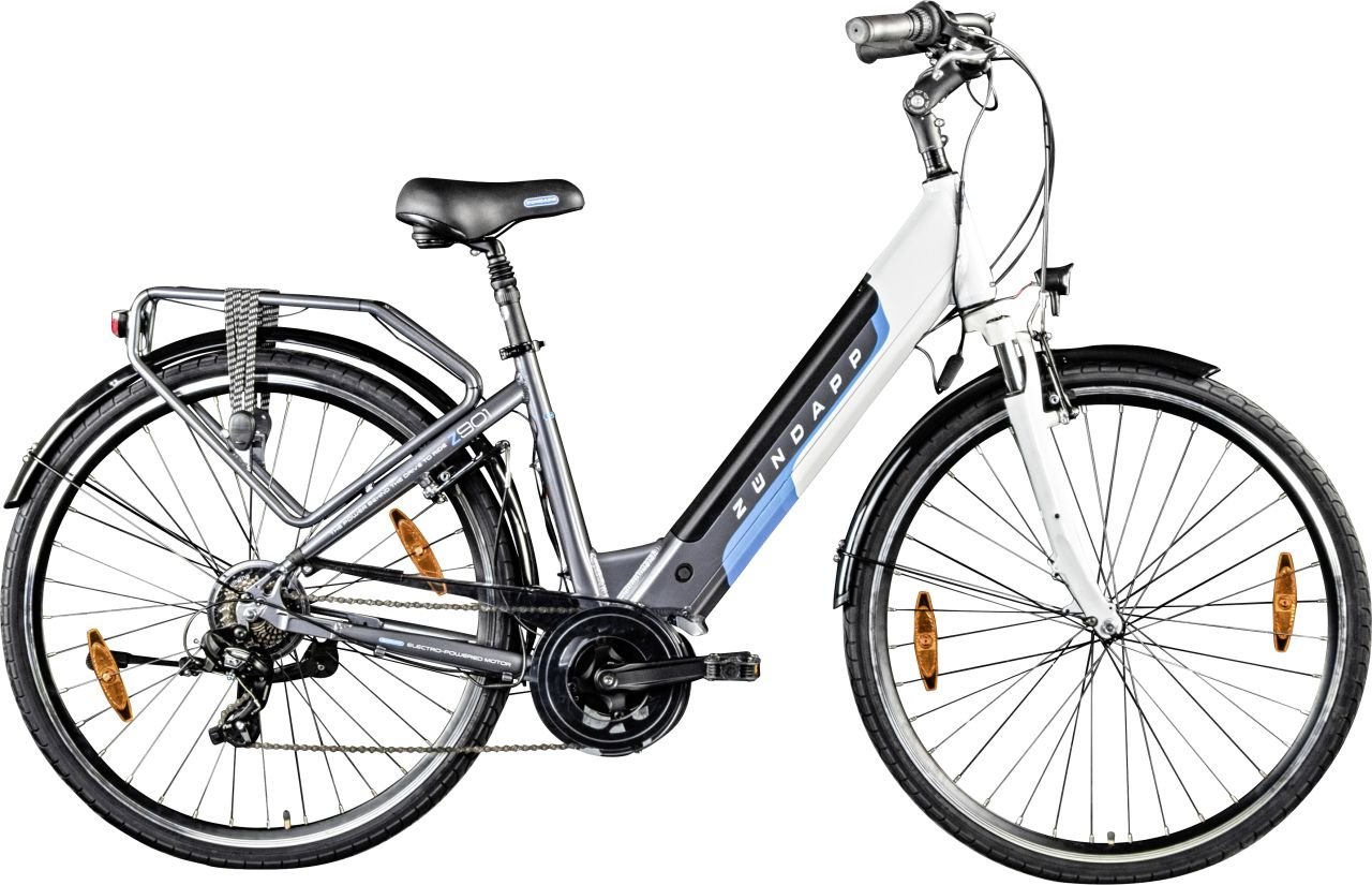 Zündapp E-Bike City Z901 700C MM 28 Zoll RH 46cm 7-Gang 418 Wh grau weiß Zündapp E-Bike City Z901 700C MM 28 Zoll RH 46cm 7-Gang 418 Wh grau weiß von Zündapp
