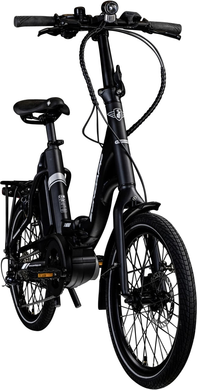 Zündapp E-Bike Faltrad X100 20 Zoll RH 45cm 9-Gang 400 Wh schwarz grau Zündapp E-Bike Faltrad X100 20 Zoll RH 45cm 9-Gang 400 Wh schwarz grau von Zündapp