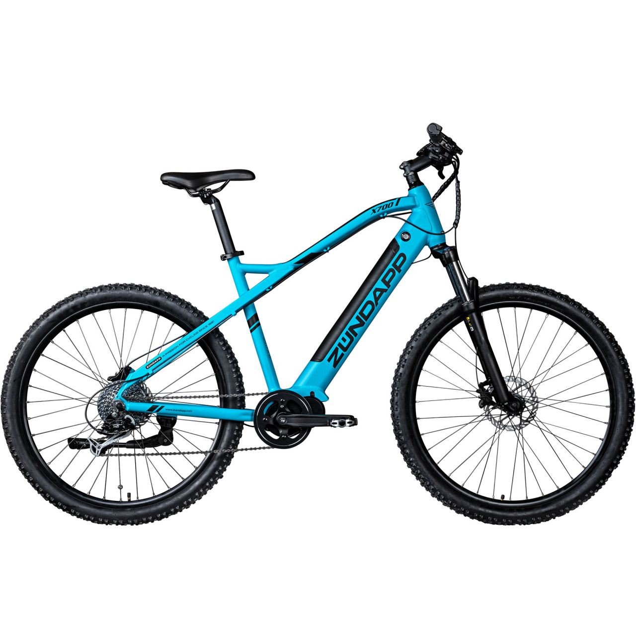 Zündapp E-Bike MTB X700 27,5 Zoll Rh 50cm 9-Gang 504 Wh blau von Zündapp