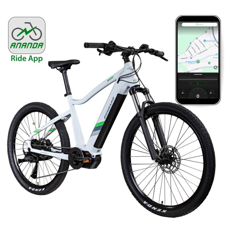 Zündapp E-Bike MTB X900 27,5 Zoll 10-Gang 733 Wh weiß von Zündapp