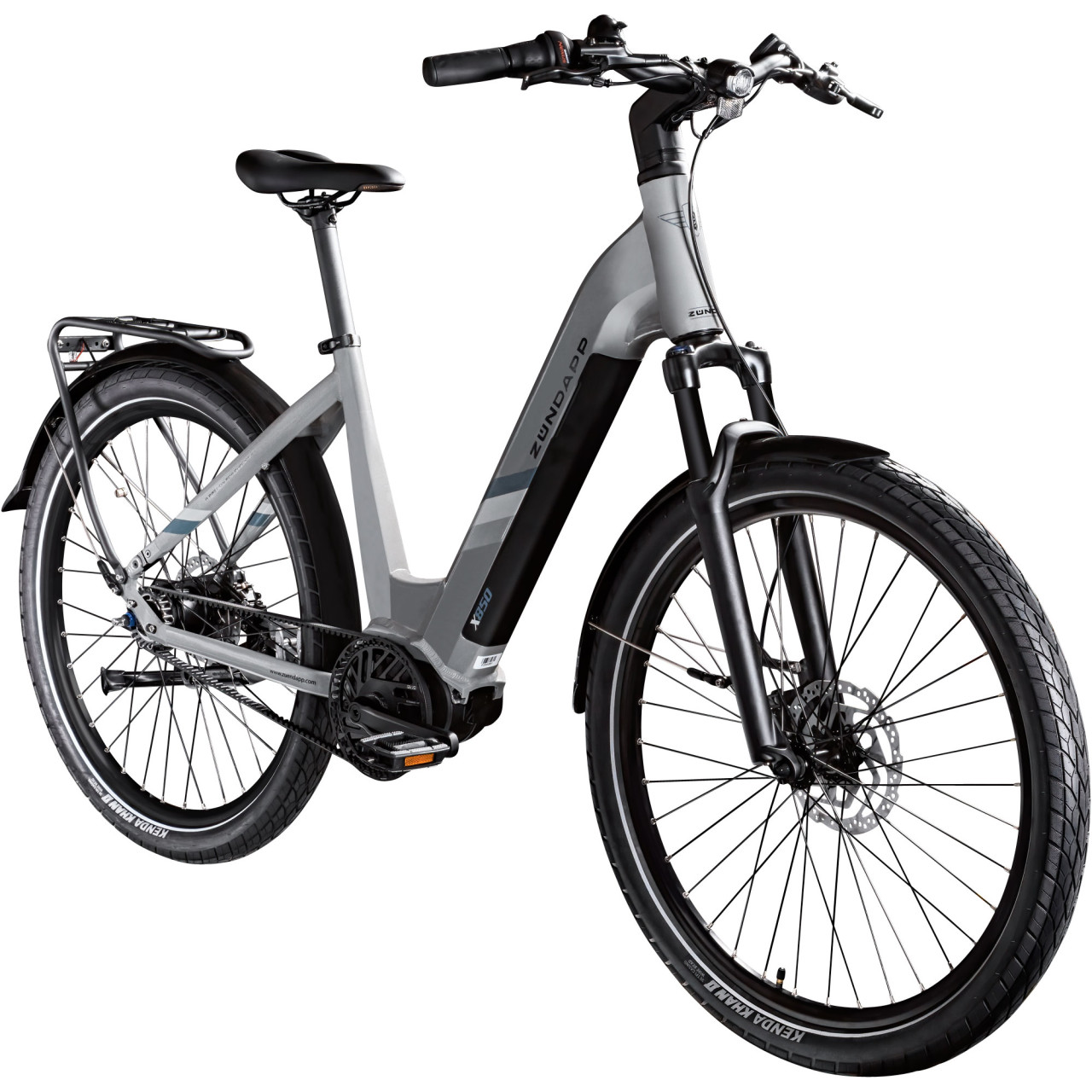 Zündapp E-Bike Trekking X850 Tiefeinsteiger 27,5 Zoll 7-Gang 550 Wh grau Zündapp E-Bike Trekking X850 Tiefeinsteiger 27,5 Zoll 7-Gang 550 Wh grau von Zündapp