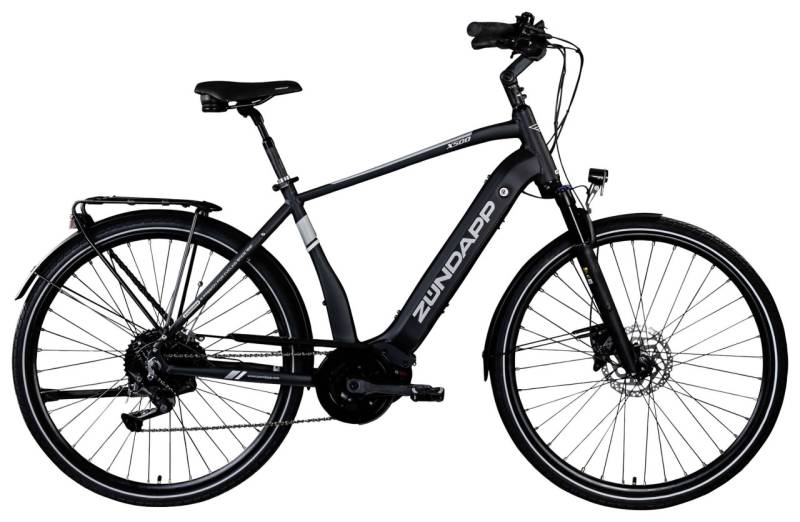 Zündapp E-Bike X500 Trekking 28 Zoll 11-Gang 500 Wh schwarz von Zündapp