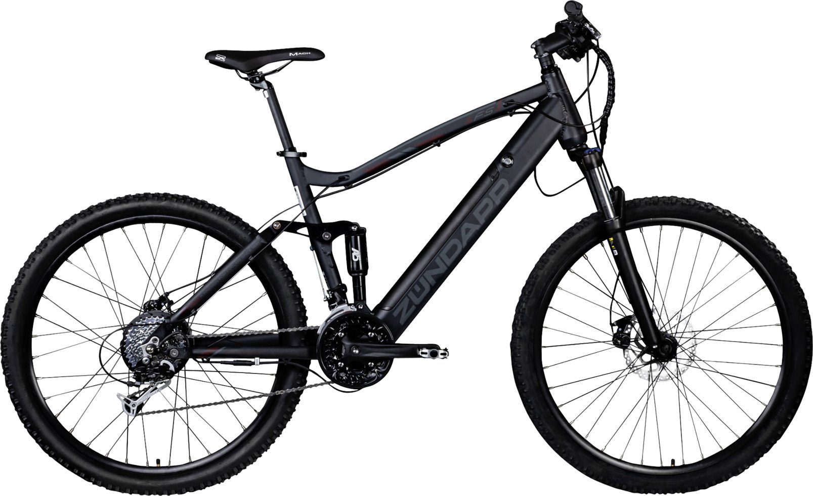 Zündapp E-Bike XFS Fully 27,5 Zoll 27-Gang 504 Wh schwarz rot Zündapp E-Bike XFS Fully 27,5 Zoll 27-Gang 504 Wh schwarz rot von Zündapp