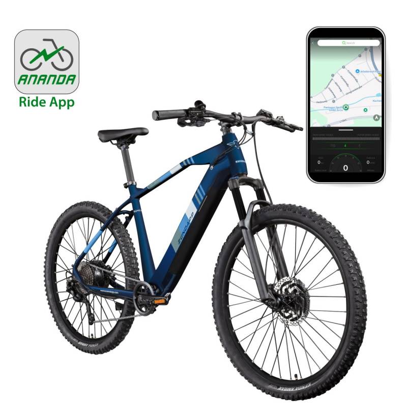 Zündapp E-Bike Z808 MTB 27,5 Zoll 10-Gang 550 Wh dunkelblau von Zündapp