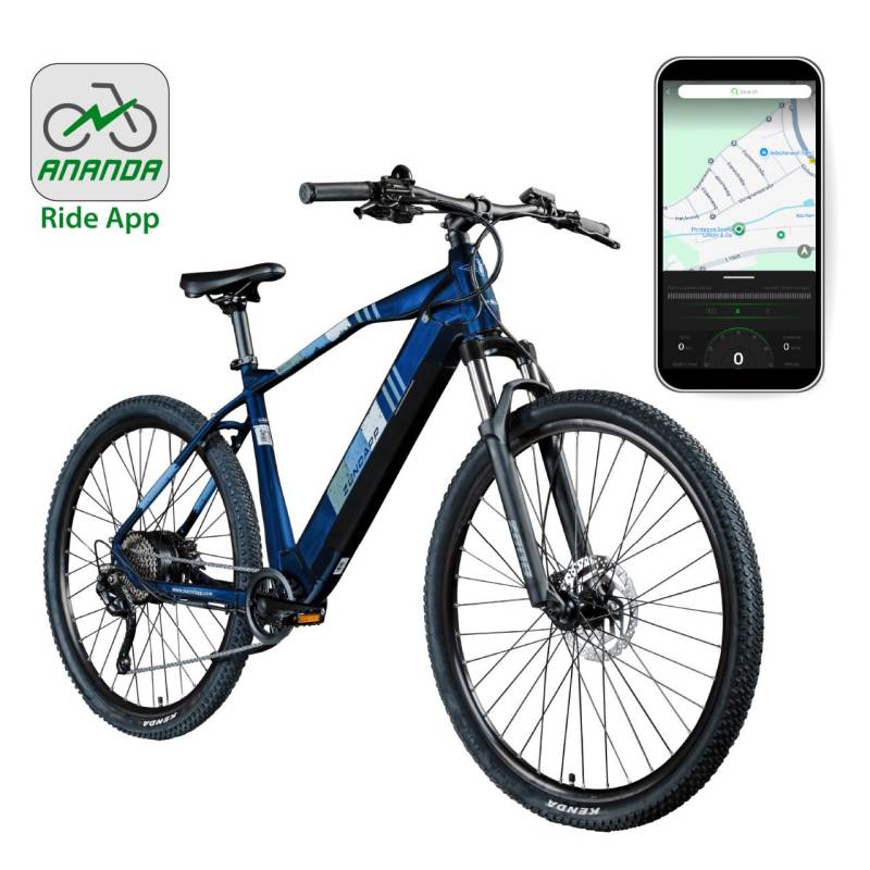 Zündapp E-Bike Z808 MTB 29 Zoll 10-Gang 550 Wh dunkelblau von Zündapp
